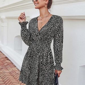 Womens animal print dress size medium